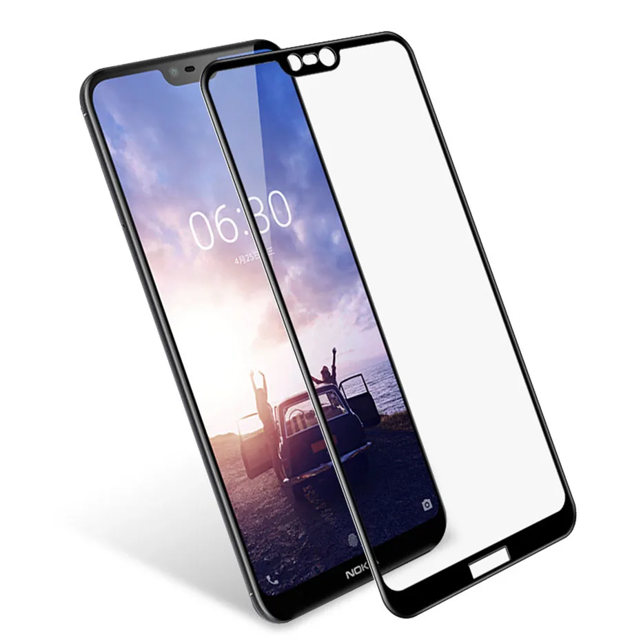 Комплект из 2 предметов Стекло для Nokia 7 Plus, 8, на возраст 1, 2, 3, 5X6 Nokia 5 6 5,1 3,1X6 пленка Экран закаленное Стекло для Nokia 6 2,1 3,1 5,1 протектор