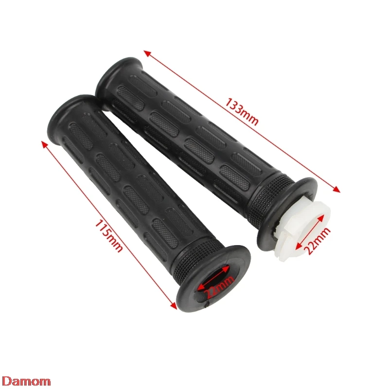 1 Pair 7/8'' Motorcycle Handlebar Hand Grips Rubber For Honda CBR 250R 929 954 | Автомобили и мотоциклы