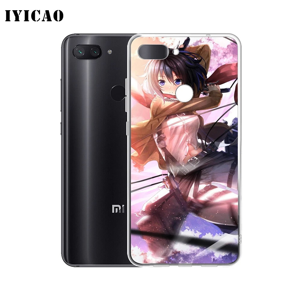 IYICAO Attack on Titan Мягкий силиконовый чехол для телефона Xiaomi Redmi 4A 5A 6A Note 7 6 5 Pro Plus 4X Prime |