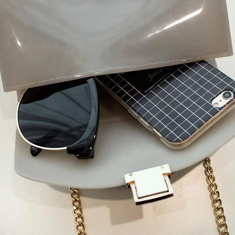 2020 летние женские силиконовые сумки ярких цветов 11 маленькая сумка мессенджер на