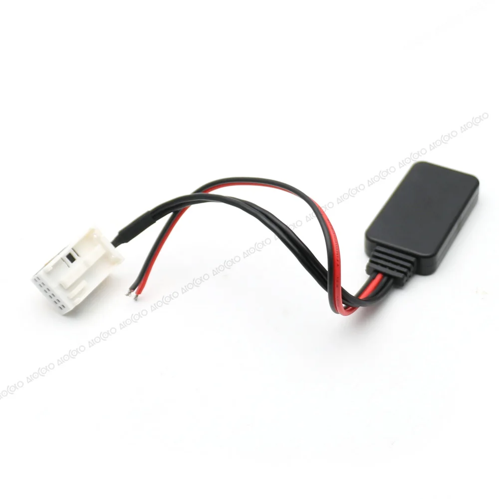 Standard Автомобильный Bluetooth Aux приемник для peugeot 307 407 RD4 Радио Стерео 12 контактный кабель адаптер Беспроводной аудио Вход для Citroen C2 C3 - Название цвета: Standard
