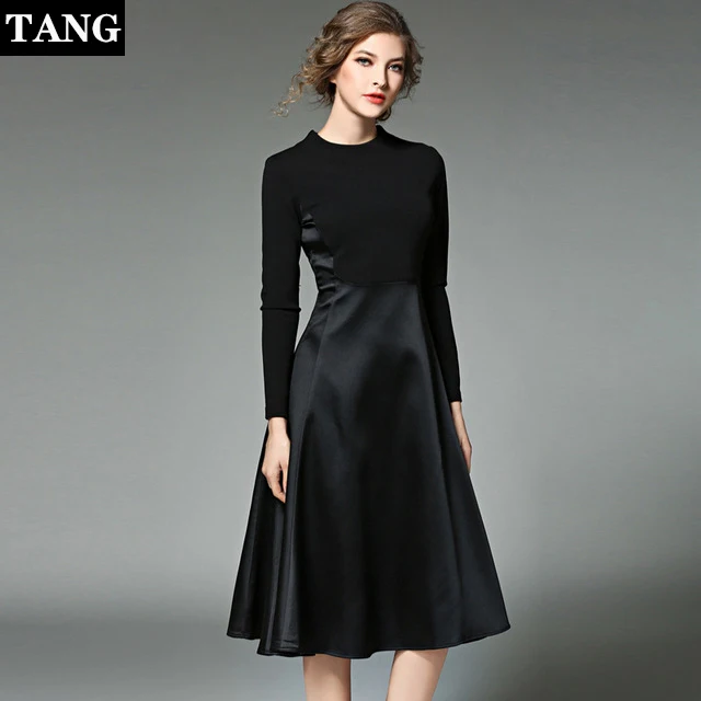 Платье женское 2019 весна осень платье плюс размер Vetement Женский с длинным рукавом