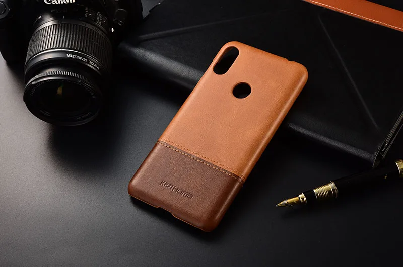 Чехол для Motorola Moto P30 Note KEZiHOME, роскошный хит цвета, натуральная кожа, твердая задняя крышка, Капа для Moto P30 Play, чехол для телефона s