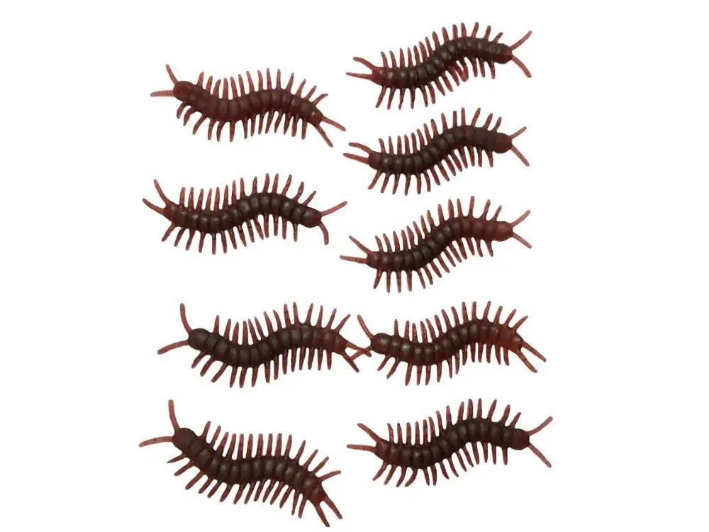 centipede(24pcs) 24 шт./компл. моделирование тараканов Шутки Игрушки Сороконожка украшения шутка ужас поддельные черви резиновые шутки смешные гаджеты игрушки для детей - Цвет: centipede(24pcs)