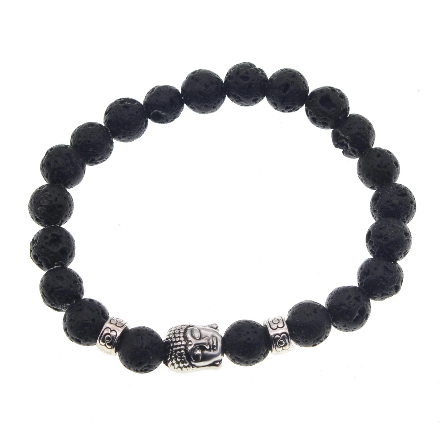 Tiger Eye White Crystal Green Natural Stone Bangle Bracelet Buddha Gold Jewelry Gift  Couple