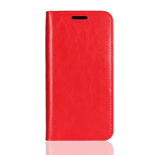 Red Роскошный деловой Чехол-книжка из натуральной кожи для Xiaomi Redmi Note 3 4X5 6 7 Pro Plus, чехол-книжка Redmi S2 5A Prime - Цвет: Red
