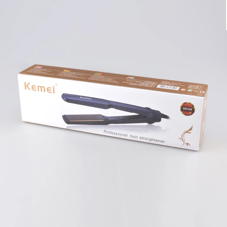 Kemei утюжок для выпрямления волос Инструменты укладки профессиональный быстрый