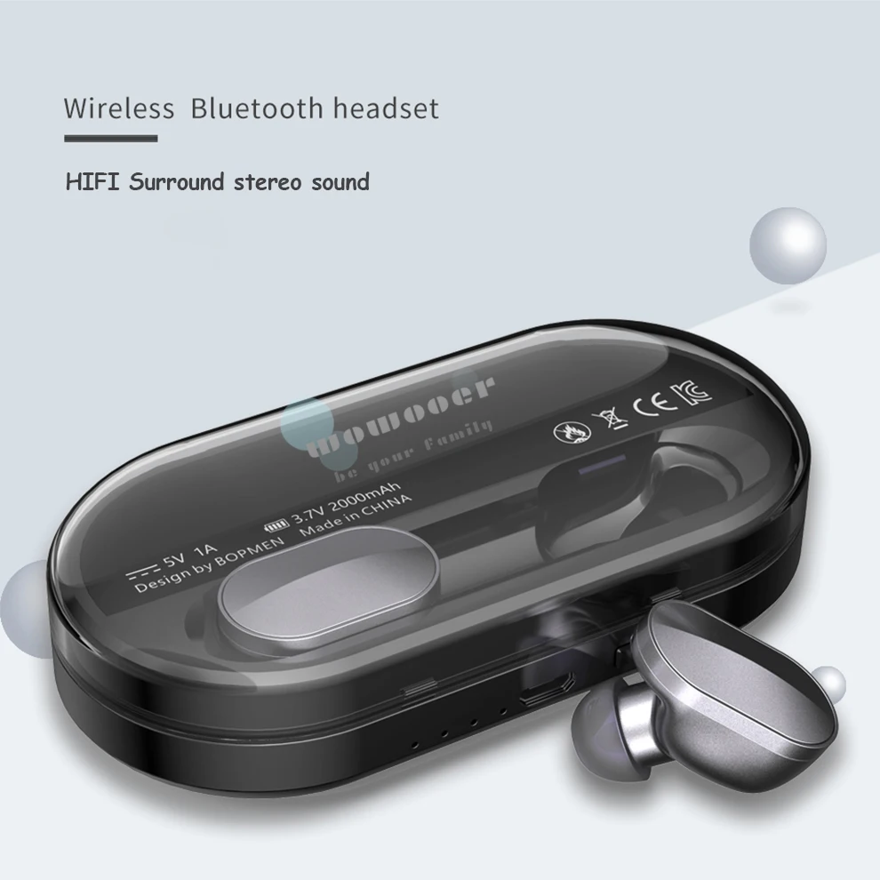 В наличии беспроводные наушники bluetooth для упражнений бег Вождение