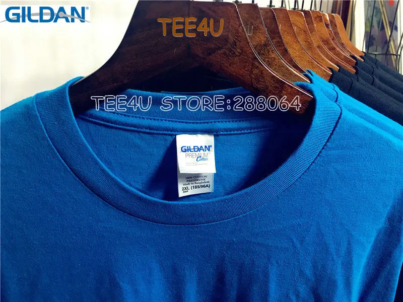 Tee4u пользовательские футболки-короткий рукав Печать Экипаж Средства ухода за