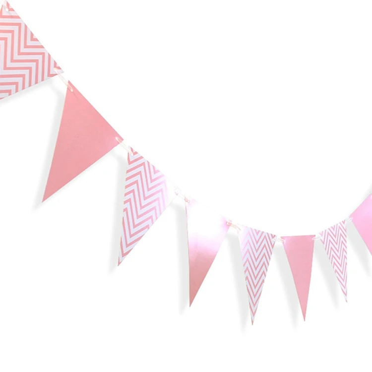 Pink banner LAPHIL Baby Shower баннер его мальчик девочка поставка шаров для праздников украшения для младенцев пол показать крещение Синий Розовый баллоны - Цвет: Pink banner