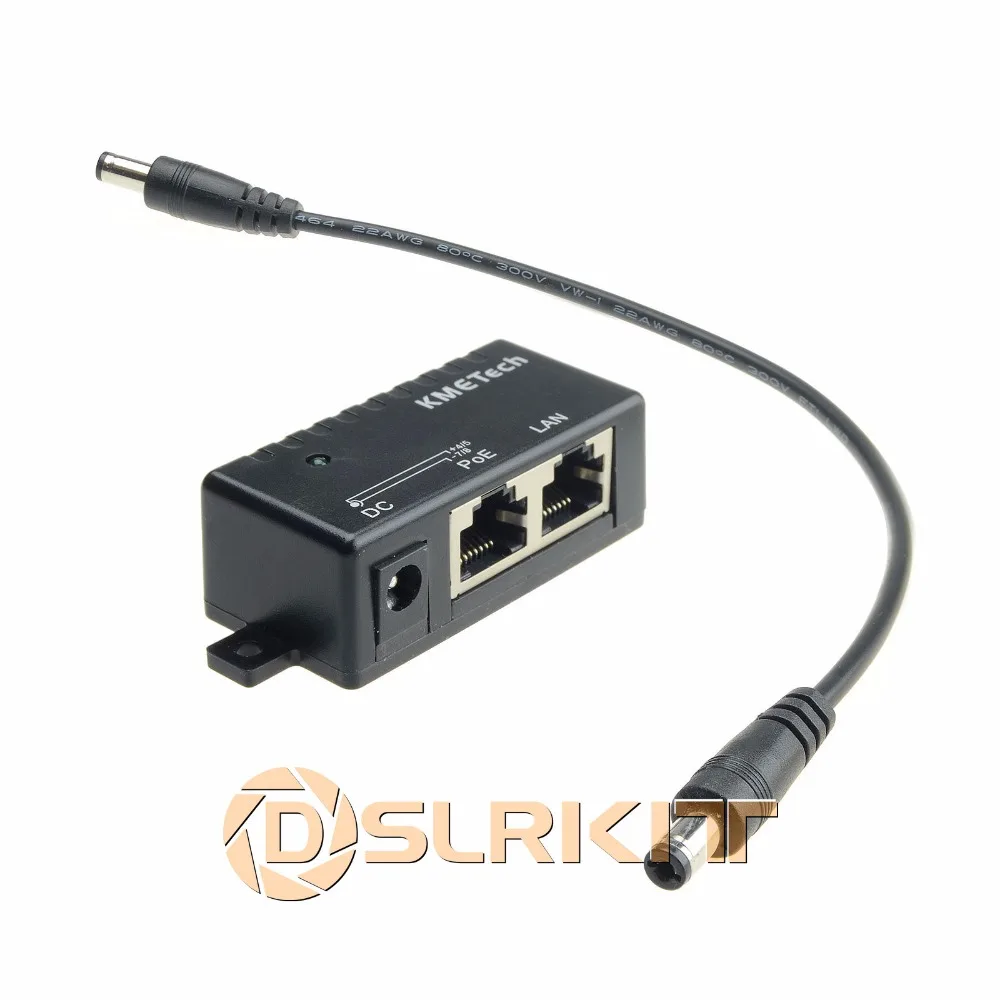 Пассивная мощность через Ethernet PoE набор сплиттеров модуль настенное крепление(4,5+/7,8