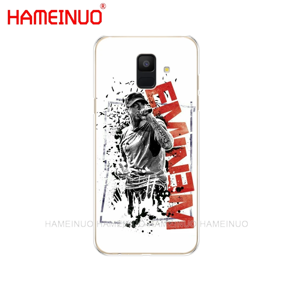 HAMEINUO хип-хоп рэппер Эминем рэп чехол для телефона для samsung Galaxy J4 J6 J8 A9 A7 A6 A8 плюс j7 duo - Цвет: 40112