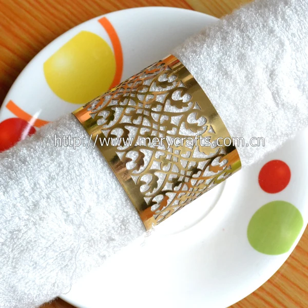 

Round napkin rings Christmas decorative napkin ring for wedding