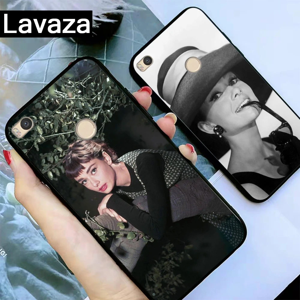 Lavaza Audrey Hepburn Silicone Case for Xiaomi Redmi 4A 4X 5A S2 5 Plus 6 6A Note 4 Pro 7 Prime Go | Mobile Phone Cases & Covers