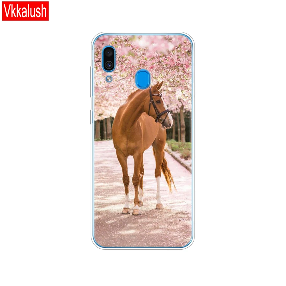 80066 Чехол для Samsung Galaxy A20, чехол A20E, силиконовая задняя крышка из ТПУ для Samsung A20 A 20 A205F A20E A202F, мягкий чехол, бампер - Цвет: 80066