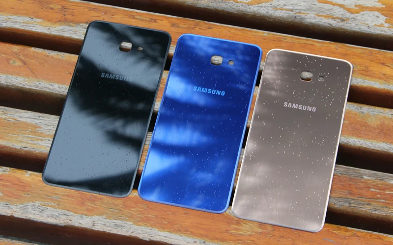 Samsung оригинальная Задняя крышка батареи Корпус для SAMAUNG GALAXY J4 + задняя стеклянная