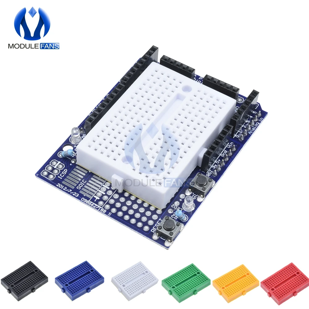 Proto защитный Прототип платы расширения SYB-170 Mini паяльная макетная плата для Arduino R3