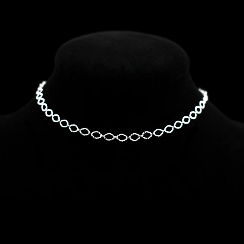 Silver Plated Новая мода, изысканные маленькие цепочки на лодыжку в форме яйца, 925 пробы, серебряные, простые цепочки, ножные браслеты для женщин, ювелирные изделия, ножной браслет - Окраска металла: Silver Plated