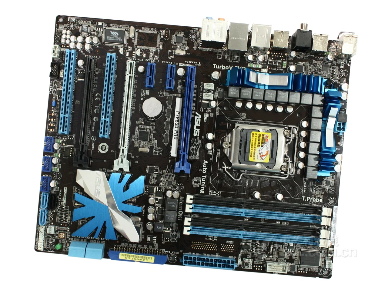 Материнская плата LGA 1156 для ASUS P7P55D Pro DDR3 16 ГБ P55 P7P55D-PRO системная плата для настольных ПК SATA II PCI-E X16 используется AMI