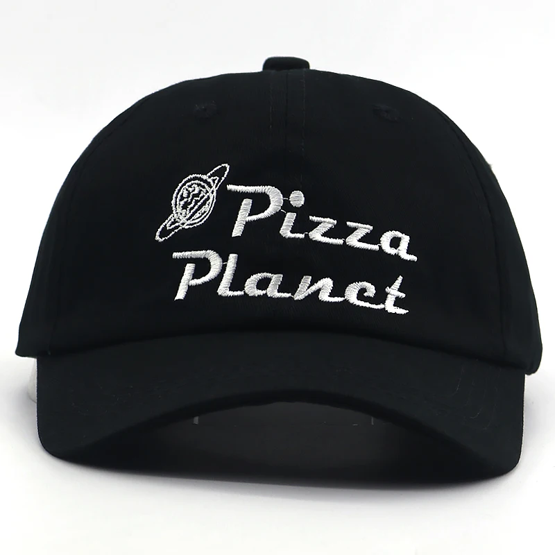 100% хлопок бейсбольная Кепка с вышивкой Pizza Planet для женщин и мужчин Спортивная