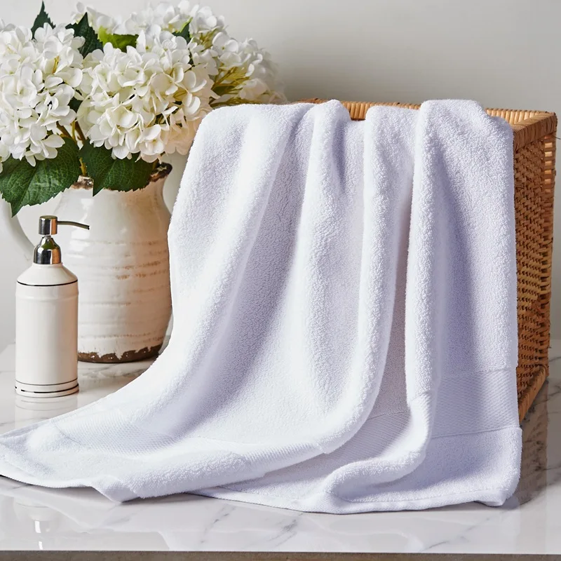 Банное полотенце из антибактериального хлопка 75x145 см 700 г | Дом и сад