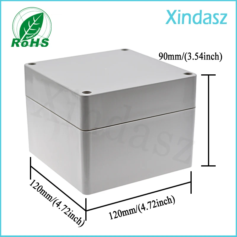 Пластиковый корпус 5 шт./лот 120*120*90 мм|box electronic|box enclosurebox shipping |