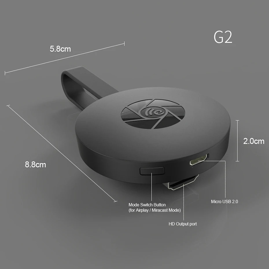 Rosinop 1080P HDMI Беспроводной адаптер Bluetooth приемник аудио Miracast USB Bluetooth передатчик для 4K ТВ наушники проектор