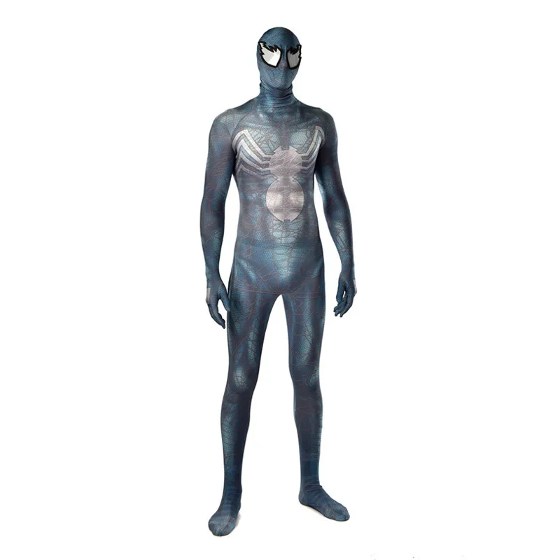 Style 1 (Suit) Костюмы Человека-паука для мужчин и мальчиков, яд, 3D принт, симбиот, Человек-паук, фильм Веном Эдвард Брок, косплей, комбинезон, костюм зентая, Spidey CH - Цвет: Style 1 (Suit)
