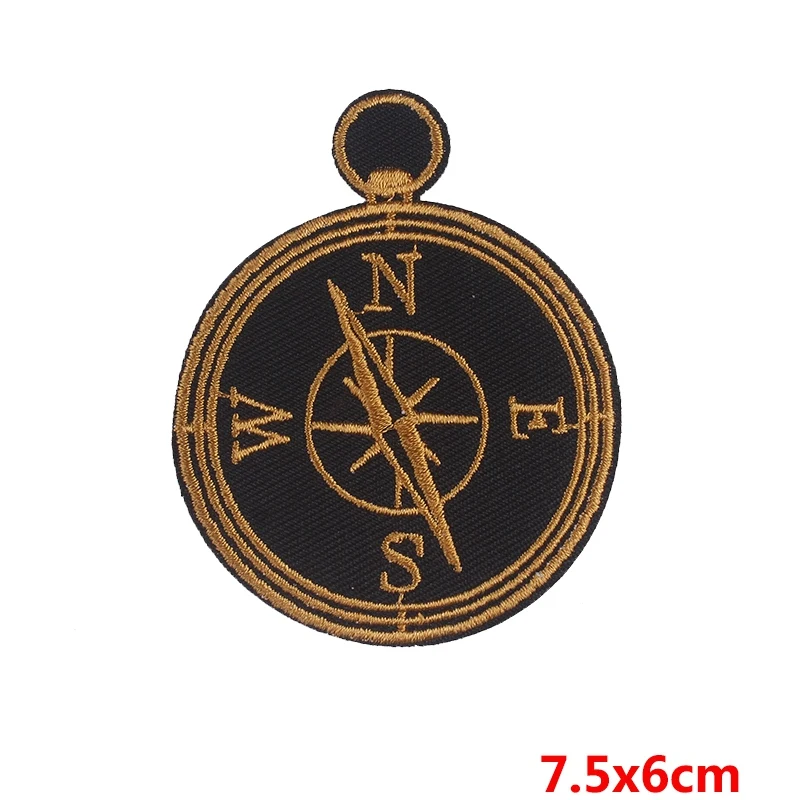 Коричневый Pulaqi Not Today satan вышитые патчи для одежды с утюгом на патчи F - Цвет: Коричневый