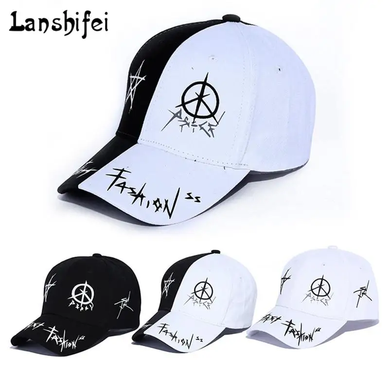 Бейсбольная кепка мужская шапка весна мужские шапки лето Snapback Chance The Rapper Man черная