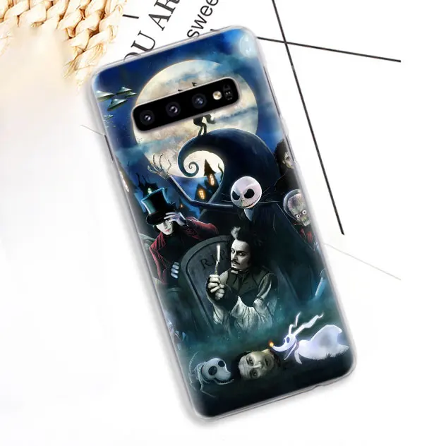 03 Кошмар перед Рождеством Джек телефон чехлы для samsung Galaxy S10e S10 плюс S8 S9 плюс S6 S7 край A40 A50 A70 M20 случае Coque - Цвет: 03