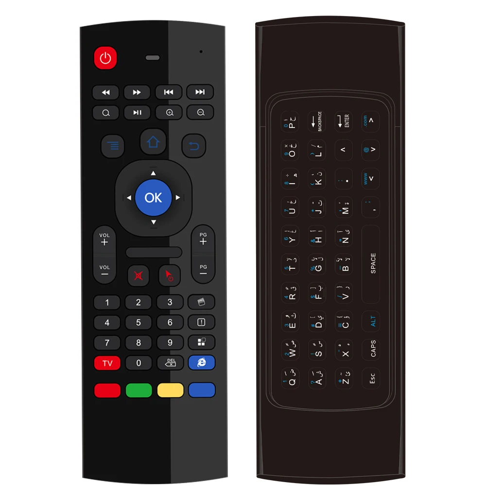 Подсветка MX3 Fly Air Mouse IR Learning английская версия Pro с подсветкой 2 4G Беспроводная