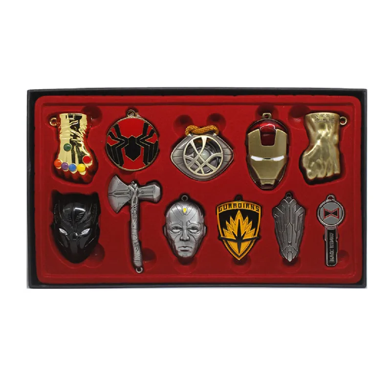 Coslive Мстители Бесконечность войны брелок супергерой коллекция Косплей Шлем