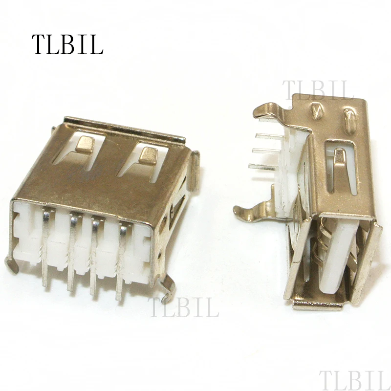 10 шт. разъёмы для пайки USB типа А|Соединители| |