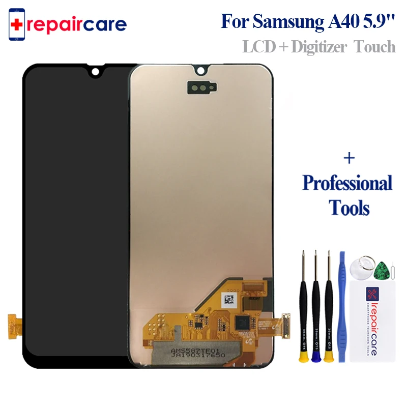 Активно матричные осид для samsung Galaxy A40 A405F/DS A405F A405FD A405A ЖК дисплей Дисплей