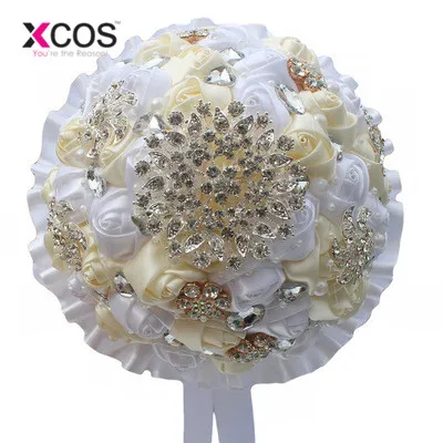 XCOS 1 шт элегантные пользовательские цвета слоновой кости букеты невесты