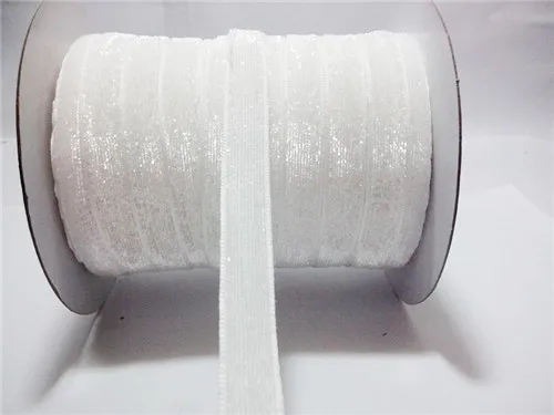 07 50 ярдов, 48 цветов, блестящая металлическая бархатная лента, заколки для волос, бант, свадебные украшения, вечерние украшения, сделай сам, 3/8 дюйма, ширина 10 мм - Цвет: 07