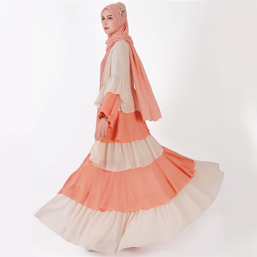 Мусульманское платье абайя мусульманская одежда для женщин Малайзия джилбаб