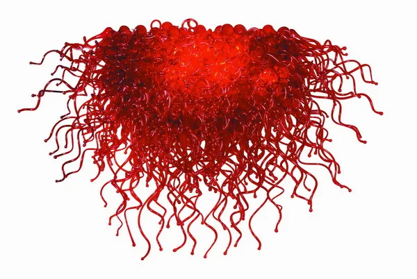 Столешница уникальный дизайн искусство Стекло декор из дутого Светодиодный