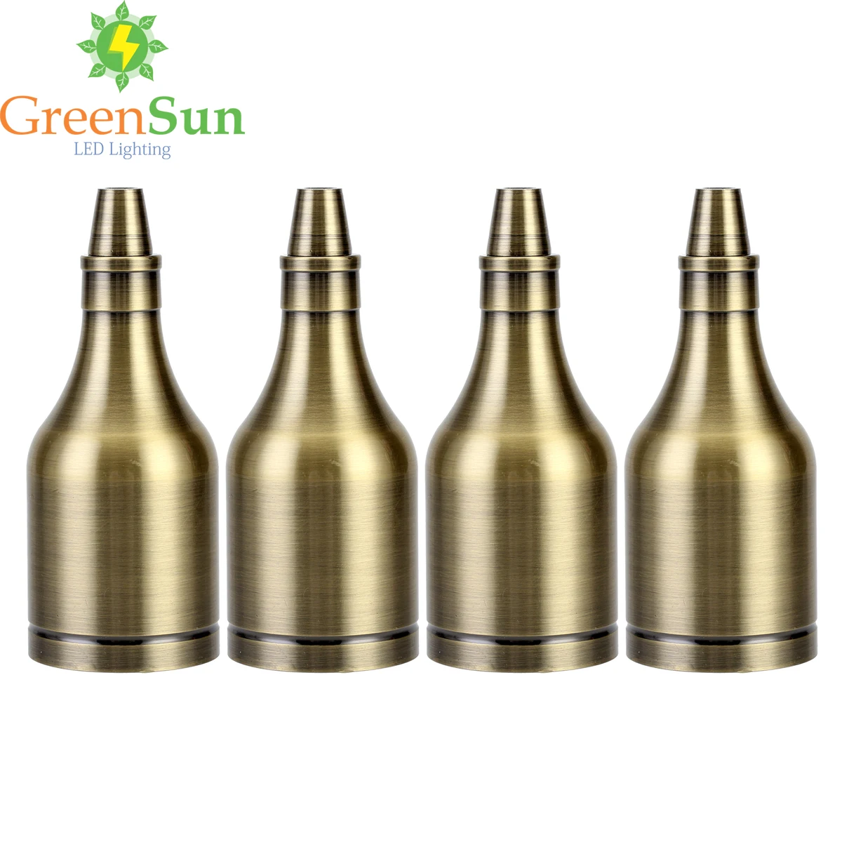 Antique Brass Greensun 4 шт. Красный Латунь E27/E26 потолок подвесной светильник Медь держатель свет висит штуцере 110 В- 250 В Цоколи адаптер - Цвет: Antique Brass