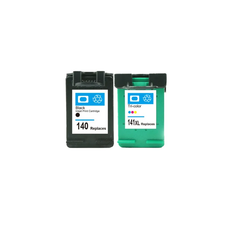 4 шт. для HP 140 141 чернильный картридж HP140 xl Photosmart C4483 C4583 C4283 C5283 D5363 Deskjet D4263 D4363