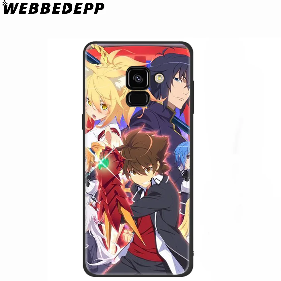WEBBEDEPP High School DxD Silicone Case for Samsung Galaxy A3 A5 A6 A7 A8 A9 A10 A20 A30 A40 A50 A70 M10 M20 M30 |