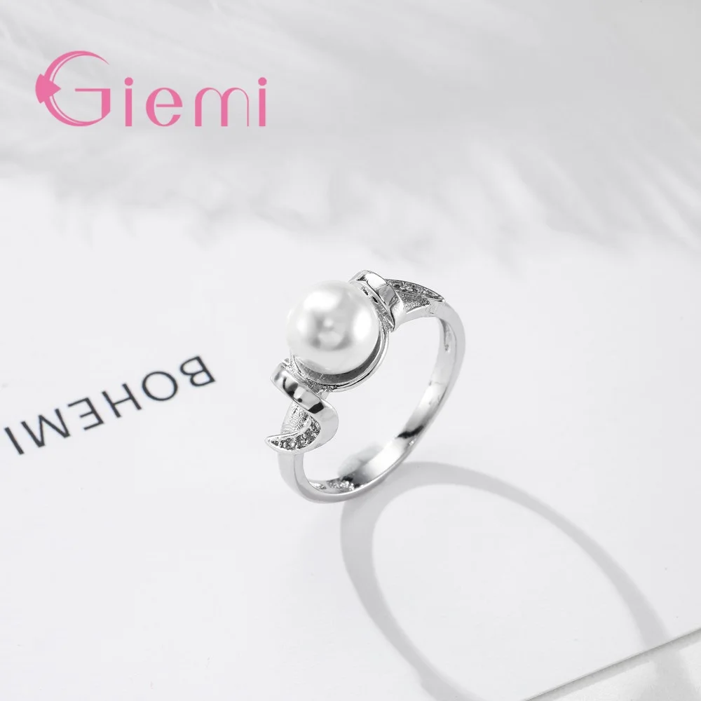 Прямая продажа с фабрики кольцо из стерлингового серебра 925 пробы жемчужинами