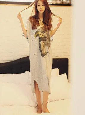 

2018 Fashion NEW Women's Sleepwear nightgown Women's Home Clothes AW5946