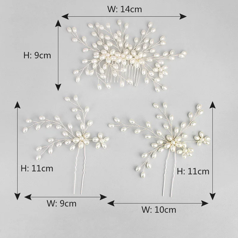 Свадебная Заколка гребень для волос с жемчугом и жемчугом|bridal headpiece|hair pin setwedding hair