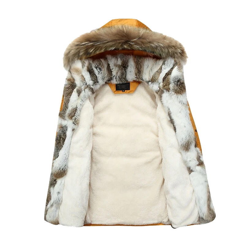 2016 новое поступление мужские пуховики с меховым воротником модная Толстая