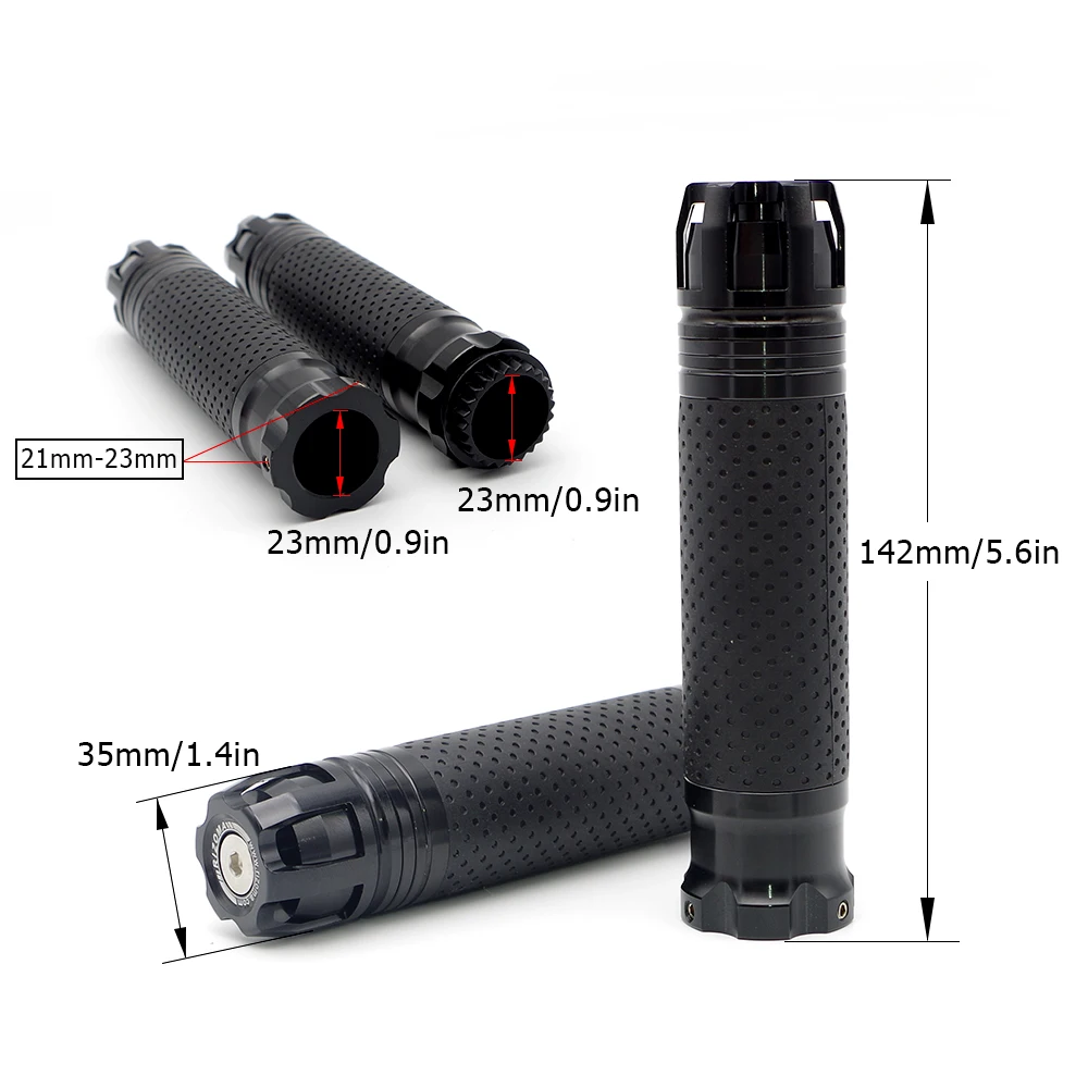 Rubber Porous Motorcycle Handle grips Anti Vibration Universal Accessories for aprilia rsv 2005 bmw gs 1200 honda varadero 125 | Автомобили