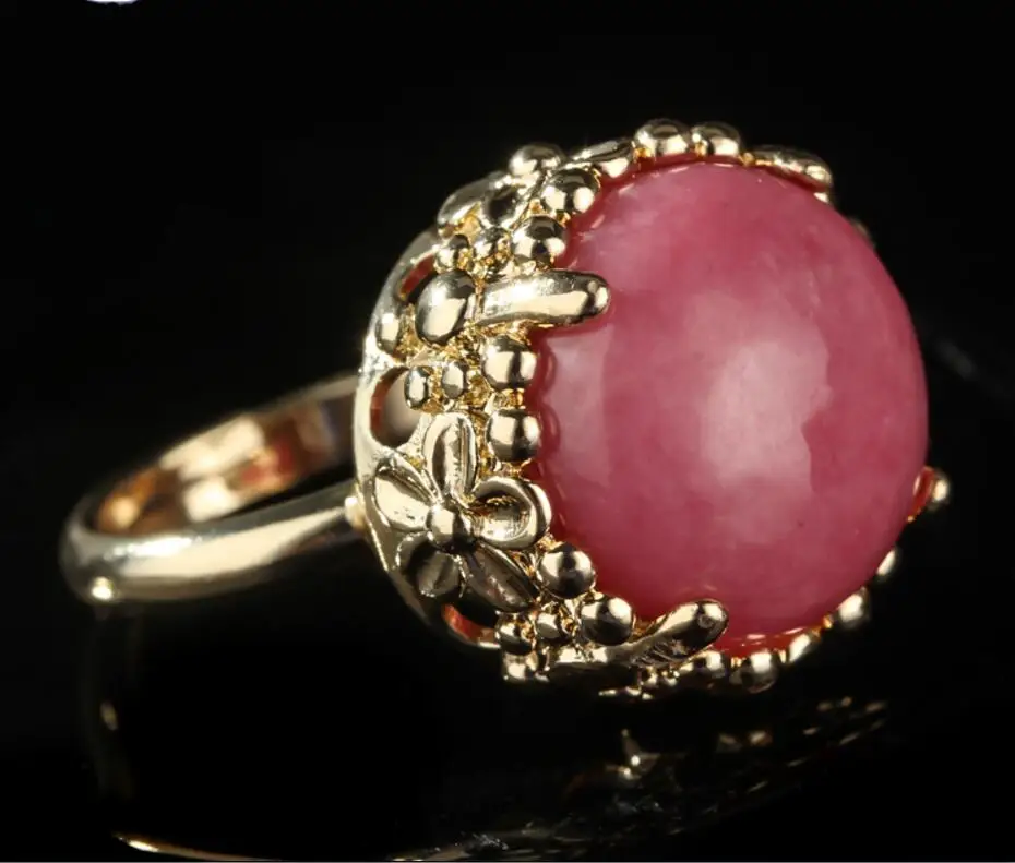 ZCD 2017 731 + чистое кольцо из натурального кораллового камня | Украшения и аксессуары