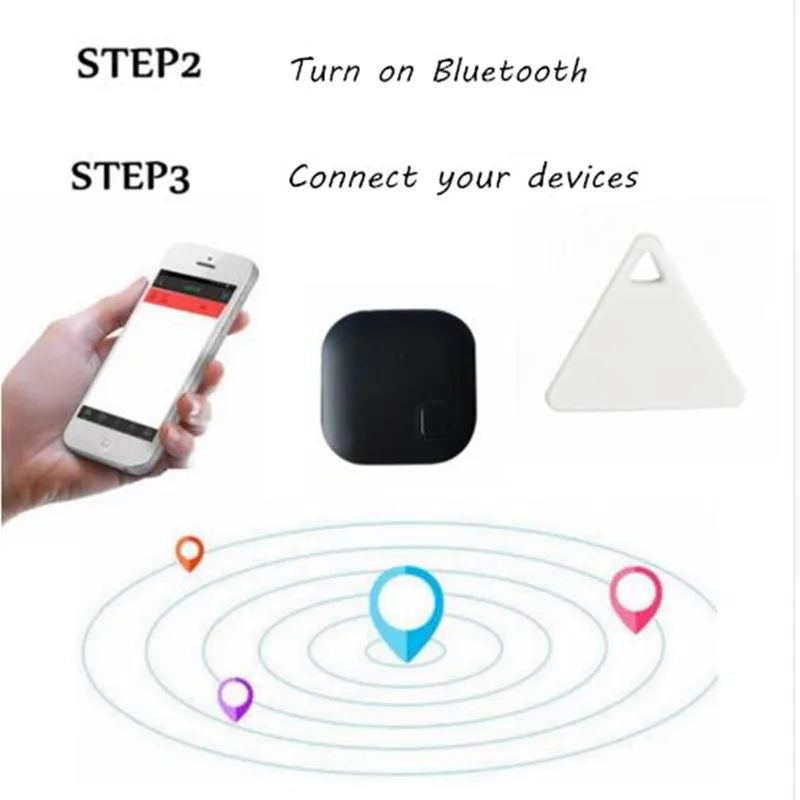 Умный искатель Anti_lost, Bluetooth 4,0, мини, детский gps-трекер для домашних животных, кошелек, брелок для ключей, сигнализация, локатор, бесплатное приложение, трекер для ухода за детьми