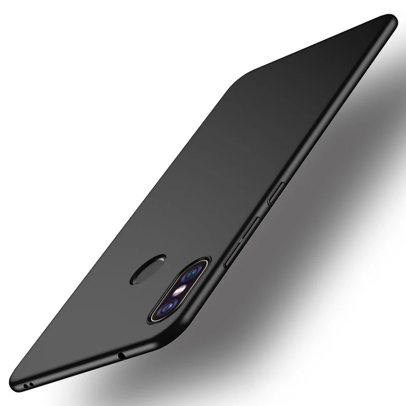 Чехол для Xiaomi Redmi Note 6 Pro тонкий матовый жесткий чехол из поликарбоната задней